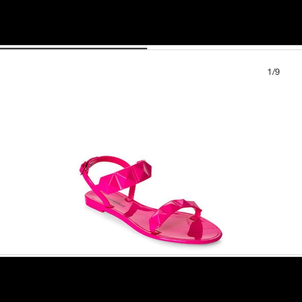 Pink Rebecca Minkoff Pink Jelly Sandals NWT